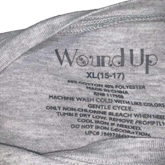 Wound Up Girl's Graphic T-Shirt Size XL (15-17) Equality Print Floral Cotton - Picture 5 of 5